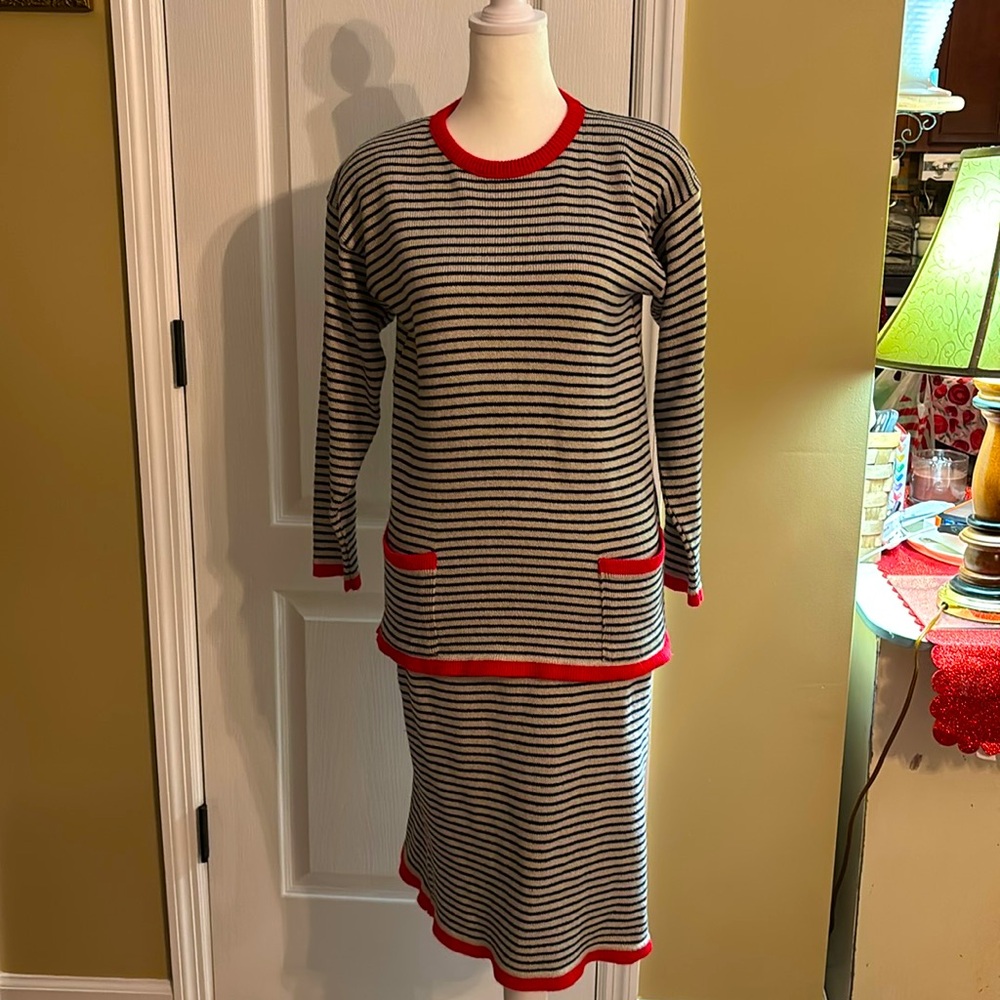 Vintage two piece women’s sweater set
